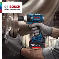 博世(BOSCH)GDS 18V-400 无刷锂电冲击扳手 4.0双电组合豪华套装