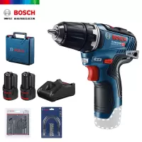 博世(BOSCH)GSR 12V-35多功能无刷锂电手电钻起子机 双电一充2.0AH+螺丝批头