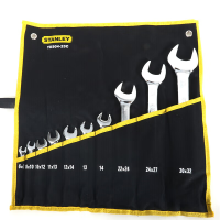 史丹利(STANLEY)10件公制双开口及快扳套装TK904-23C 一套可定制