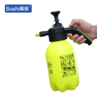 苏识 QJ0119气压式喷雾器压力喷雾瓶 2L防爆-黄色 20个/箱