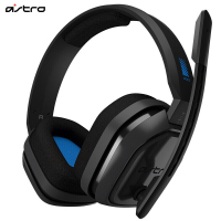 罗技(G)Astro A10 电竞耳机麦克风蓝色 RNG战队推荐吃鸡耳机 电脑游戏耳麦话筒 PS4耳机 头戴式
