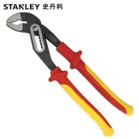 史丹利(STANLEY)84-294-23 FatMax绝缘水泵钳 圆管钳 活络管子扳手 10英寸
