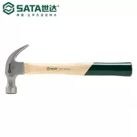 世达(SATA)木柄羊角锤子手锤榔头锤榔头铁锤手锤头92325(1.5磅)