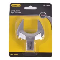 史丹利(STANLEY)OE-127-22 开口头插件方头14*18MM 扭矩扳手配件27MM