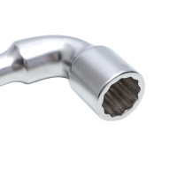 史丹利STANLEY L形套头扳手21mm 省力换轮胎扳手双头穿心穿孔外六角 13-383-23