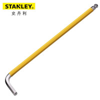 史丹利(STANLEY)94-504-23 公制防滑加长球头内六角扳手 内六方L型 六棱扳手 4MM