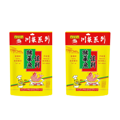 李记乐宝酸菜鱼佐料300g*2袋