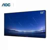 AOC 55D8U-R商用液晶显示器55英寸显示屏会议室中控室展厅广告宣传大屏(台)