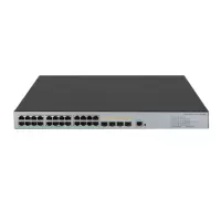 华三(H3C)LS-5500V3-28S-DP-SI交换机 24个千兆电口 4个万兆光口 模块化电源 智能型可网管 商用