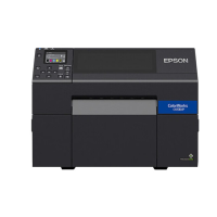 爱普生(EPSON) CW-C6030P 工业彩色标签打印机 自动剥离 桌面型数码标签印刷机 卷筒不干胶喷墨打印