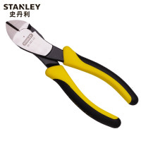 史丹利STANLEY 德式专业斜嘴钳7英寸 斜口钳钢丝钳剪钳偏嘴钳子剪线钳 89-582-23