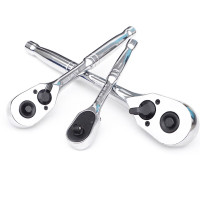 史丹利STANLEY 10MM系列钢柄棘轮扳手 中飞套头快速扳手汽修工具汽修工具 89-818-22 企业定制