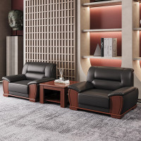 中伟(ZHONGWEI)办公沙发会客沙发商务沙发办公室沙发组合单人位