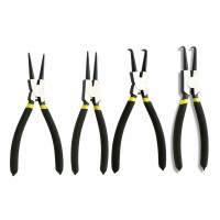 史丹利(STANLEY)德式轴用弯嘴卡簧钳一把可定制 7",84-341-23