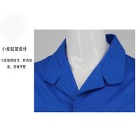 帥曼姿 蓝色夏季防护工作服纯棉 ZAG015 S/M/L/XL 蓝色 单位:套