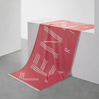 KENZO logo提花披肩KPJ-005 红色60*150cm 外搭办公室空调房披肩