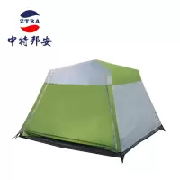 帐篷 中特邦安 ZT-ZP102 单层帐 多人 春秋季 绿色