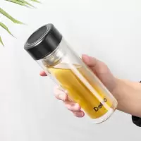 Debo德铂 洛佩斯玻璃杯带过滤网耐热杯子 DEP-787 /个