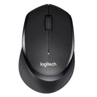 罗技 Logitech B330 无线鼠标办公鼠标右手鼠标企业版黑色 1个