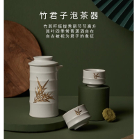 竹君子水杯(1壶2杯)(颜色包装随机)