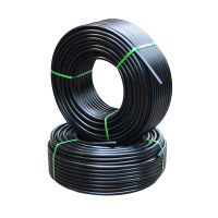 黑色PE给引用水管 PE盘管 HDPE材质 20*1.6Mpa 单位/米