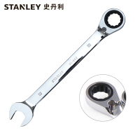 史丹利STANLEY 公制精抛光双向棘开两用快扳8mm 扳手 企业专享 85-931-1L-22