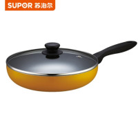 苏泊尔(SUPOR)好帮手炫丽煎锅 煎锅炒菜锅燃煤气电磁炉通用 VJ26MP02 26cm