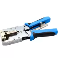 礼嘉LJ-2810多功能六类网线钳子三用8P/6P屏蔽水晶头压线钳工具1把单位:把 货期5-10天