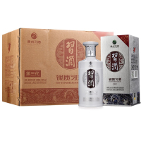 习酒银质酱香型白酒 53度高度6瓶/箱