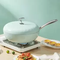 Debo德铂 伊丽莎白铝合金炒菜锅炒锅 DEP-842 32cm/个
