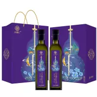 纳福汇 冷榨亚麻籽油礼盒500ml*26盒/1箱