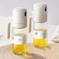 小熊伊万(BEAREWAN)定量喷油壶[升级把手定量出油)250mL 调料瓶CX-W0081 白色/个