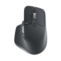 罗技(Logitech) 鼠标 MX Master 3S 大鼠(≥120mm) 蓝牙 黑色