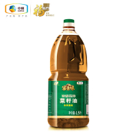 福临门 食用油 家香味浓香压榨菜籽油 非转基因 浓香菜籽油1.5L