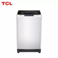 TCL 10公斤大容量四重智控优化洗涤 洁净桶风干 蜂巢内桶 全自动洗衣机B100F1C云墨蓝 基础安装