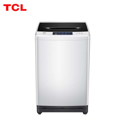 TCL 10公斤大容量四重智控优化洗涤 洁净桶风干 蜂巢内桶 全自动洗衣机B100F1C云墨蓝 基础安装