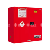 鑫星奈 XXN4041606 工业防爆柜化学品安全柜实验室危化品储存柜 红色30加仑