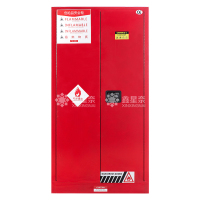 鑫星奈 XXN4041608 工业防爆柜化学品安全柜实验室危化品储存柜 红色60加仑