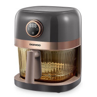 大宇(DAEWOO)多功能可视窗口4L容量空气炸锅DYKZ-4008 幻影灰