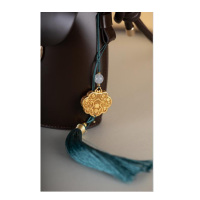 朱炳仁·銅福禄金枝挂件