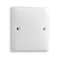 勇威 86型插座开关空白面板 C款雅白100只装 84*84mm