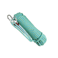 锐军鸿 安全绳丙纶登山绳户外轻便爬山救援防护装备 绿色救援绳