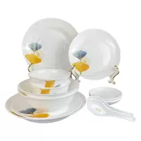 康宁 冰萃玲珑金银杏餐具CB-BSYX12B/KZ/LS 12件套B/套