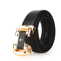 恒源祥 男士休闲自动扣皮带 HYX0576 黑色110-130cm/条