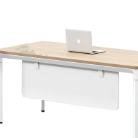 秦鑫(QINXIN)办公桌1.6米简约现代板式桌 1600*800*750(单位:mm)