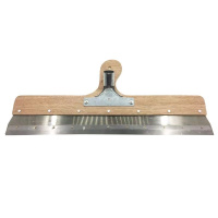 (ENGUE)水泥自流平耙子环氧水泥砂浆施工工具自流平刮板齿条带齿刮板齿条