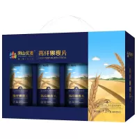 阴山优麦高纤黑麦片礼盒1.2千克(400克X3桶)