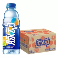 脉动维生素功能饮料果味饮料 雪柚橘子味600ML*15瓶/箱
