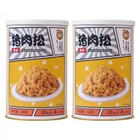 富崎乐原味猪肉松 208g/罐 2罐装