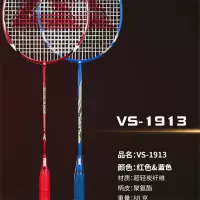 匹克(PEAK)*羽毛球拍对拍(红蓝色)VS-1913